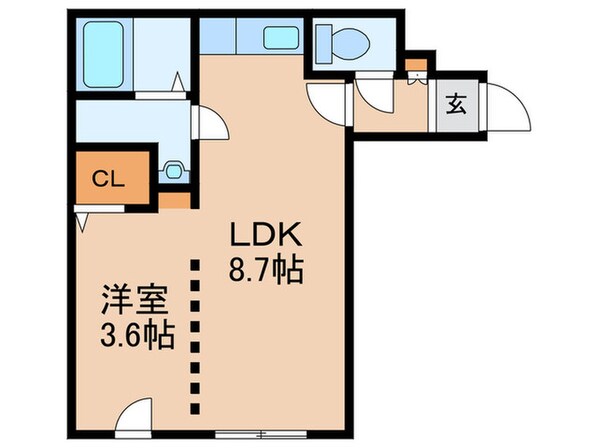 アイア－ル豊平公園の物件間取画像